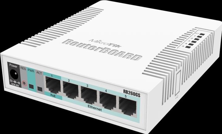 Produktbild MikroTik RB260GS (6 Ports)