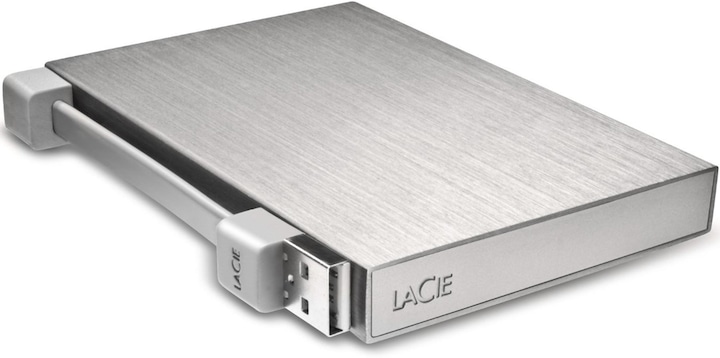 Actual product image LaCie Rikiki Go, Silver (0.50 TB)