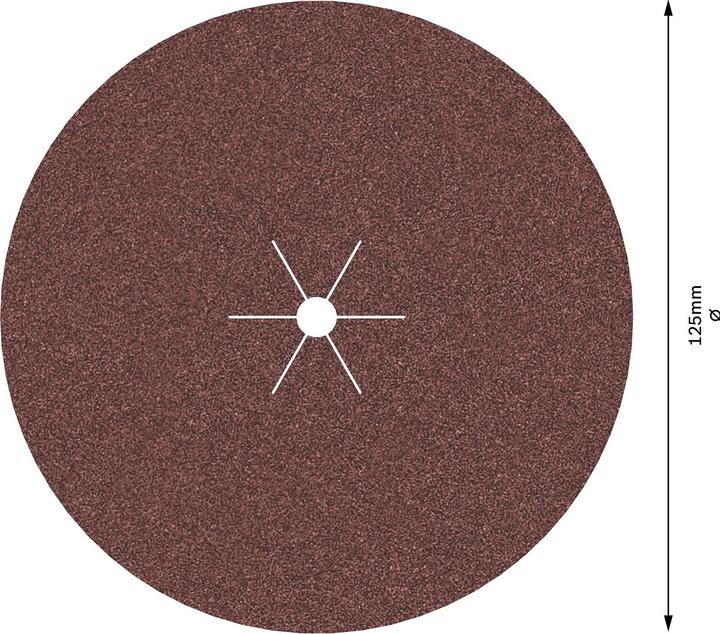Actual product image Bosch Professional Zubehör PRO F460 sanding sheet, 125 mm, G180 (180)