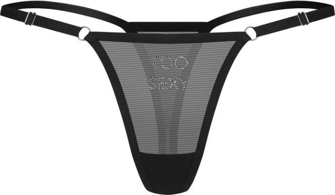 Produktbild Obsessive Violami Sexy String Schwarz (M, S)