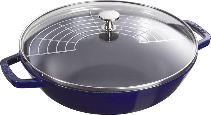 Produktbild Staub Wok (30 cm, Wok Pfanne, Gusseisen)