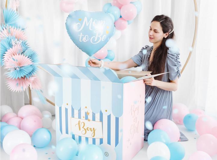 Immagine prodotto Partydeco Palloncino in foil Mom to Be Blue (1 x)
