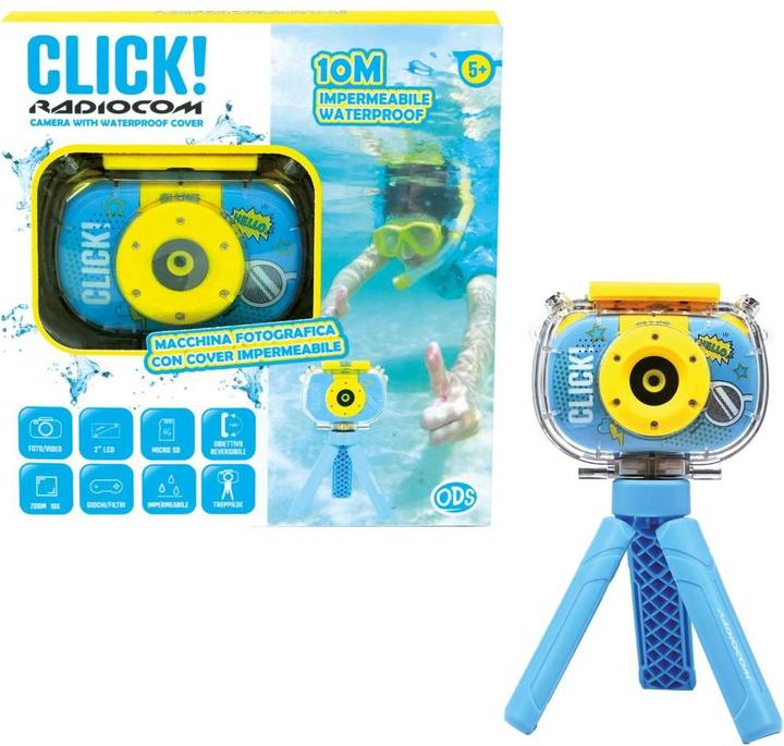 Produktbild Radiocom Click! 3, Kinderkamera, Wasserdicht 10m, 1080p