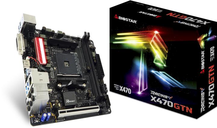 Produktbild Biostar X470GTN (AM4, AMD X470, Mini-ITX)