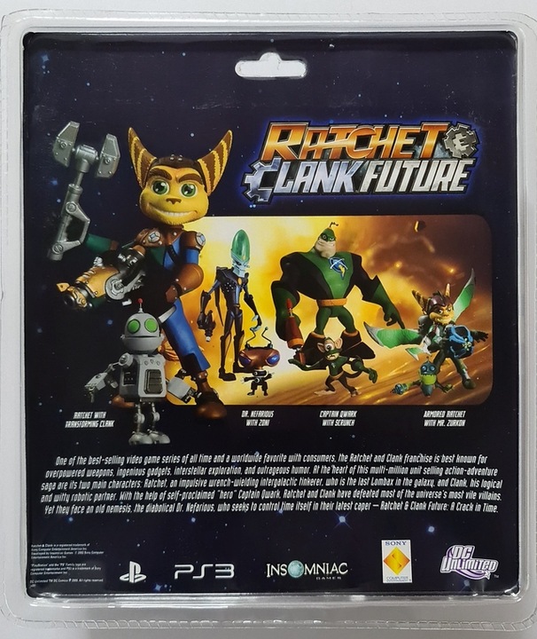 Image du produit DC Direct Ratchet & Clan Future Series 1 Figurines Ratchet with Transforming Clank