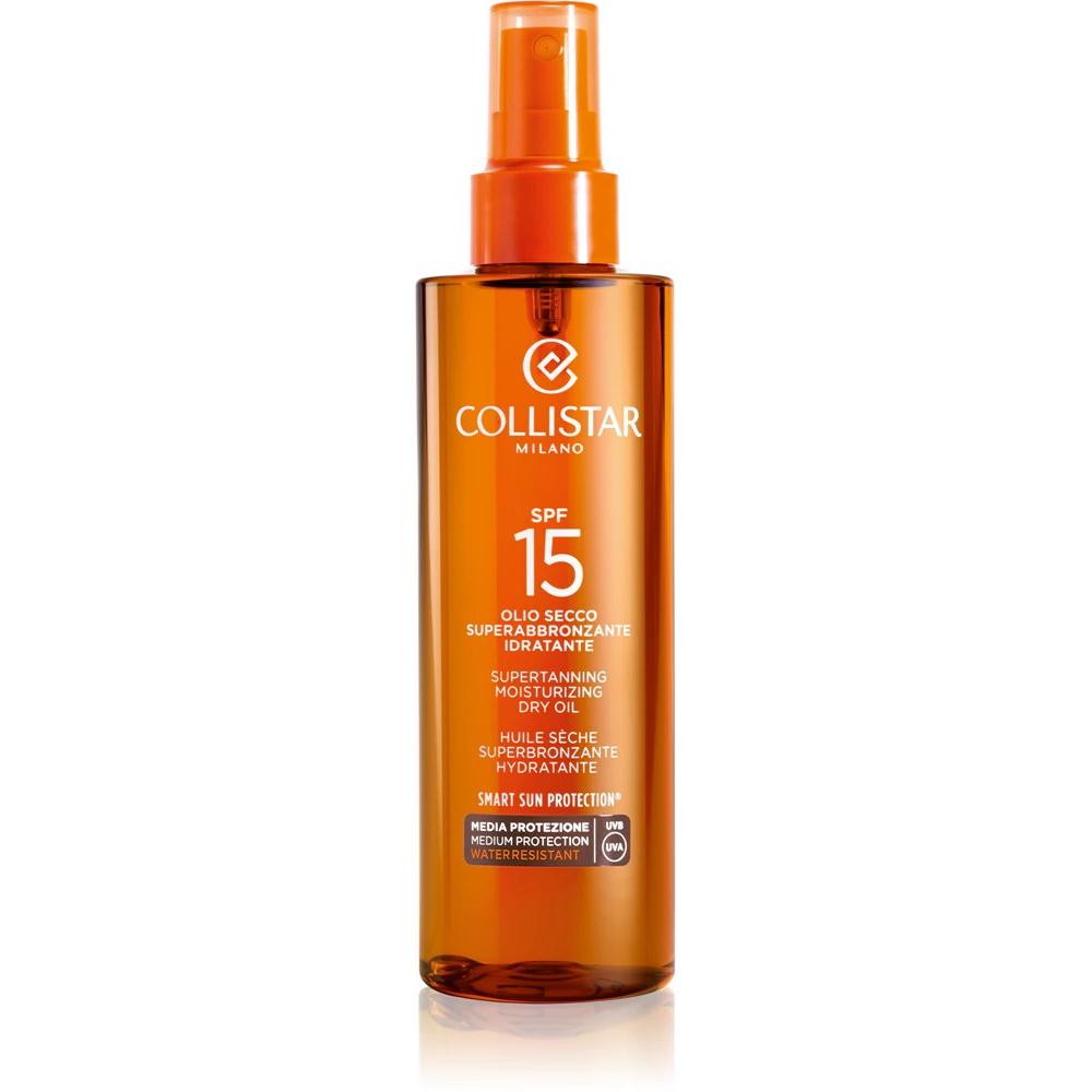 Collistar Supertanning Dry Oil (Sonnenöl, SPF 15, 200 ml, 150 g) (K26061)