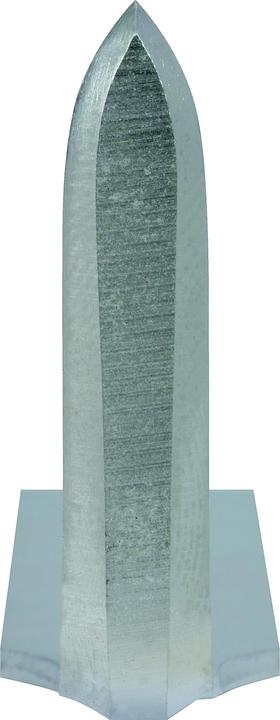 Actual product image KS Tools Stainless steel standard scraper, blade length 30mm, 6-pack (Cutters)