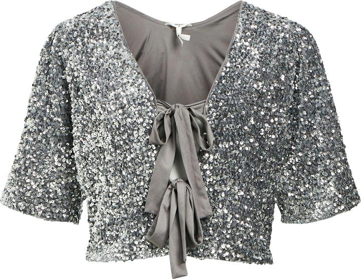 Produktbild Object Pailletten Crop Top (L)