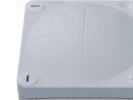 Immagine prodotto Wiska Scatola di giunzione IP66/67 LxHxP: 85x85x51 mm. Filettatura 8 x M20 con ingresso dal bordo della