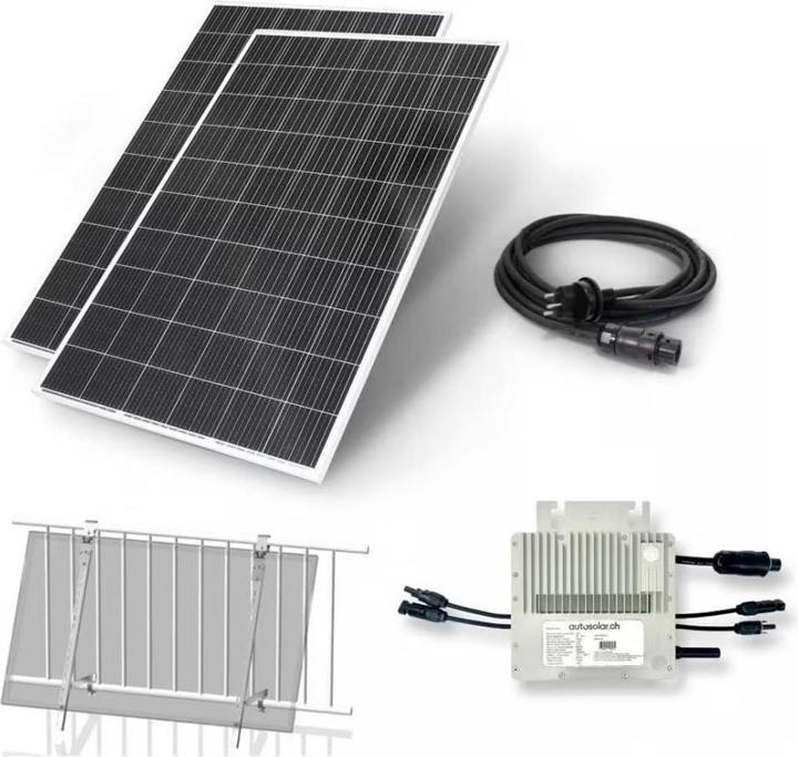 Produktbild Autosolar Balkonkraftwerk mit 670 Watt (670 W)