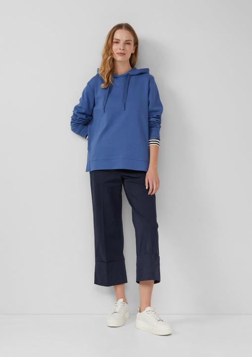 Produktbild s.Oliver Sweatshirt Sweatshirt im Relaxed Fit mit Seitenschlitz (36)