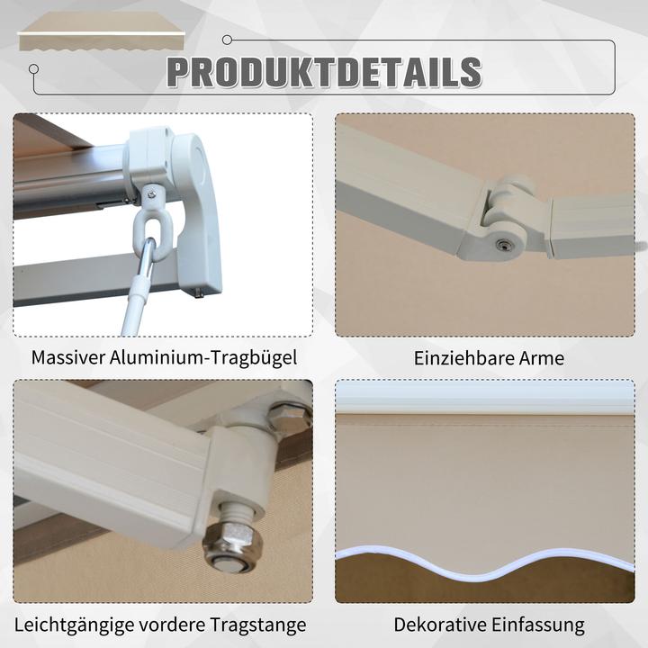 Actual product image Swisshandel24 Gelenkarmmarkise (3 m)