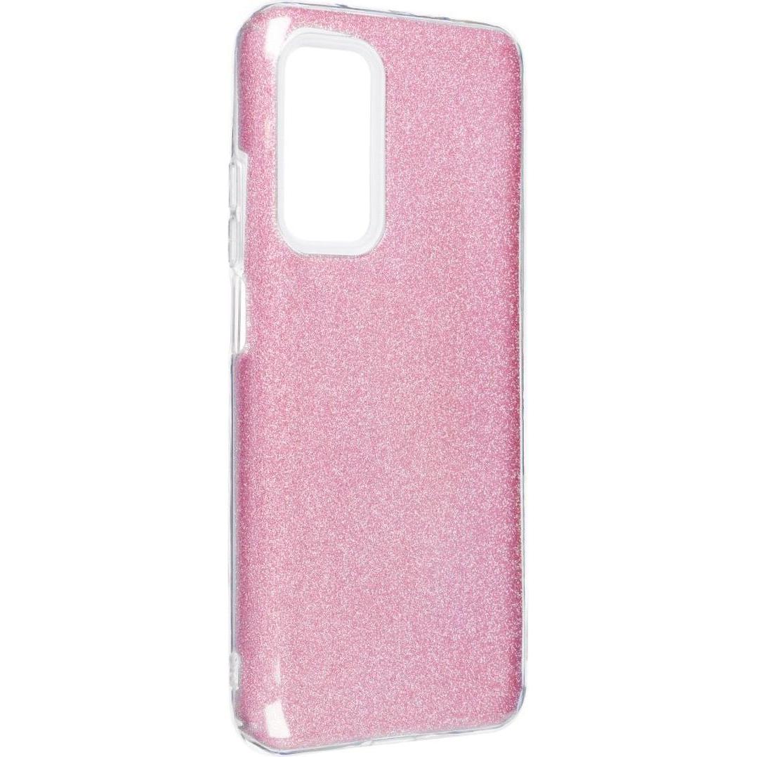 König Design Handyhülle für Xiaomi Mi 10T Schutzcase Cover Bumper Schale Glitzer Rahmen Pink (Xiaomi Mi 10T 5G, Xiaomi M...