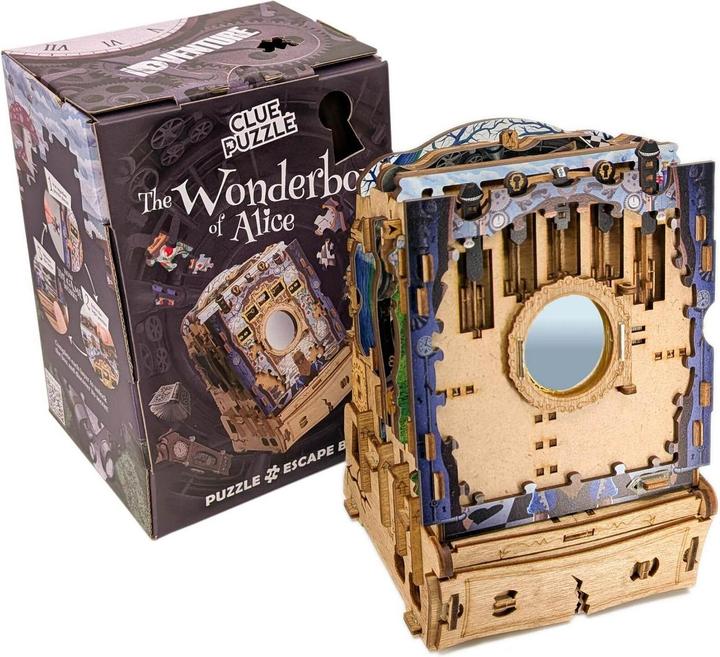 iDventure CluePuzzle - The Wonderbox of Alice - Rätselbox (English, French, German, Italian, 1 - 2 Players)