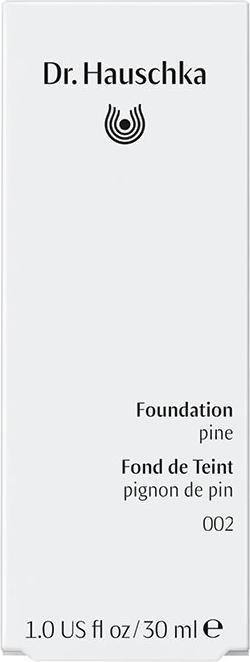 Nutritional values and ingredients Dr. Hauschka Foundation 002 pine 30 ml (002 Pine)