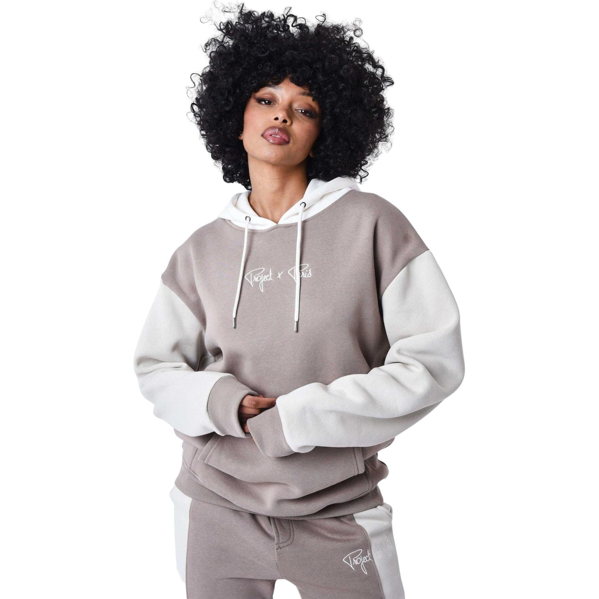 Thumbnail - Project X Paris, Herren, Pullover, Sweatshirt mit Kapuze, Braun, (M)