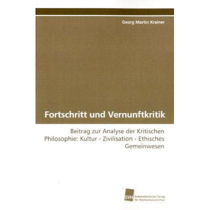 Thumbnail - Fortschritt und Vernunftkritik, Sachbücher