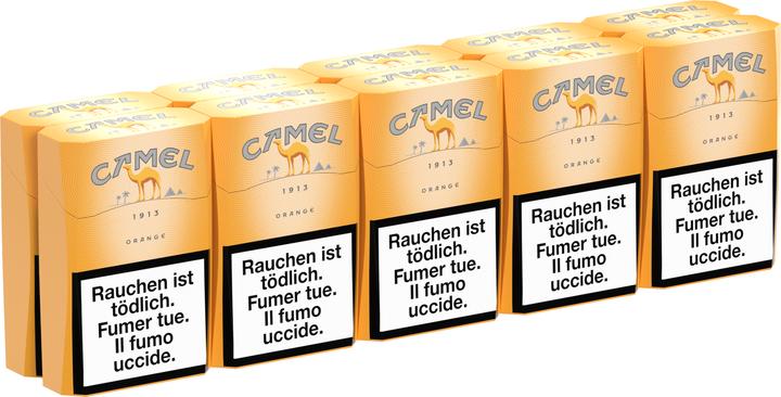 Camel Boîte orange (10 pcs)