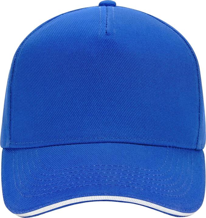 Actual product image Beechfield 5 Panel Sandwich Peak Baseball Cap (One size)