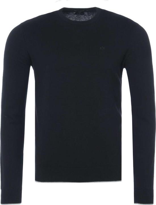 Actual product image Armani Exchange Crew Neck Embroidered Logo Pullover (XXL)