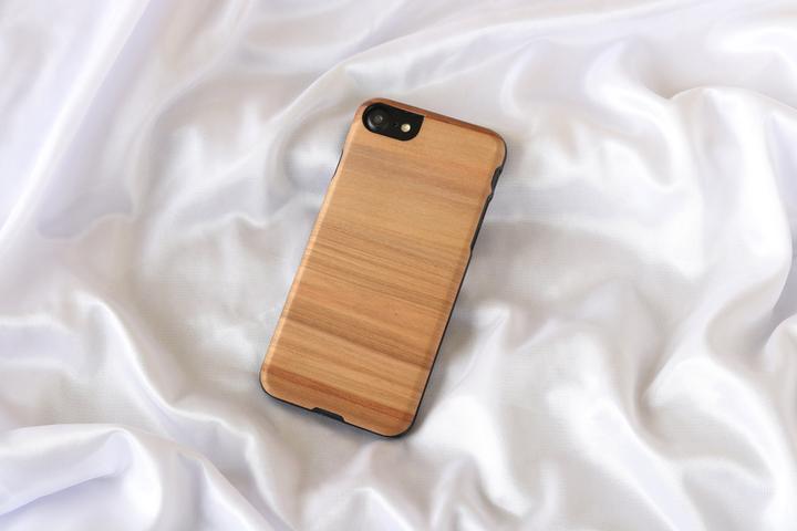 Produktbild Man.Wand &WOOD case for iPhone 7/8 cappuccino juodas (Apple iPhone 7)
