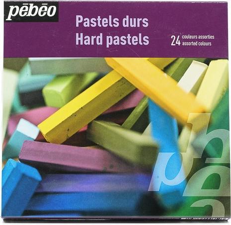 Image du produit Pebeo Pastels Durs Boite de 24 assorties