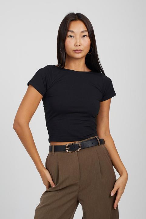 Immagine prodotto Brave Soul Donna/Ladies Pixie Fitted Scoop Tee (XS)