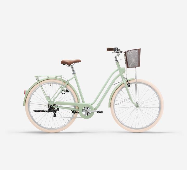 Produktbild Btwin City Bike 28 Zoll Elops 520 LF hellgrün