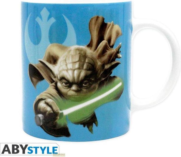 Image du produit ABYstyle STAR WARS - Mug 320 ml - Yoda & R2D2 (320 ml, 1 x)
