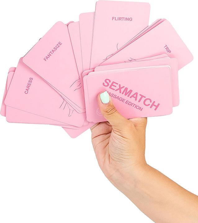 Image du produit Secret play Massage Sexmatch (Jeu de cartes, Allemand, Espagnol, Français, Néerlandais, Italien, Portugais, Anglais)