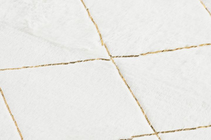 Immagine prodotto DKD Home Decor Carpet White Rhombus Modern (60 x 240 x 2,2 cm) (60 x 240 cm)