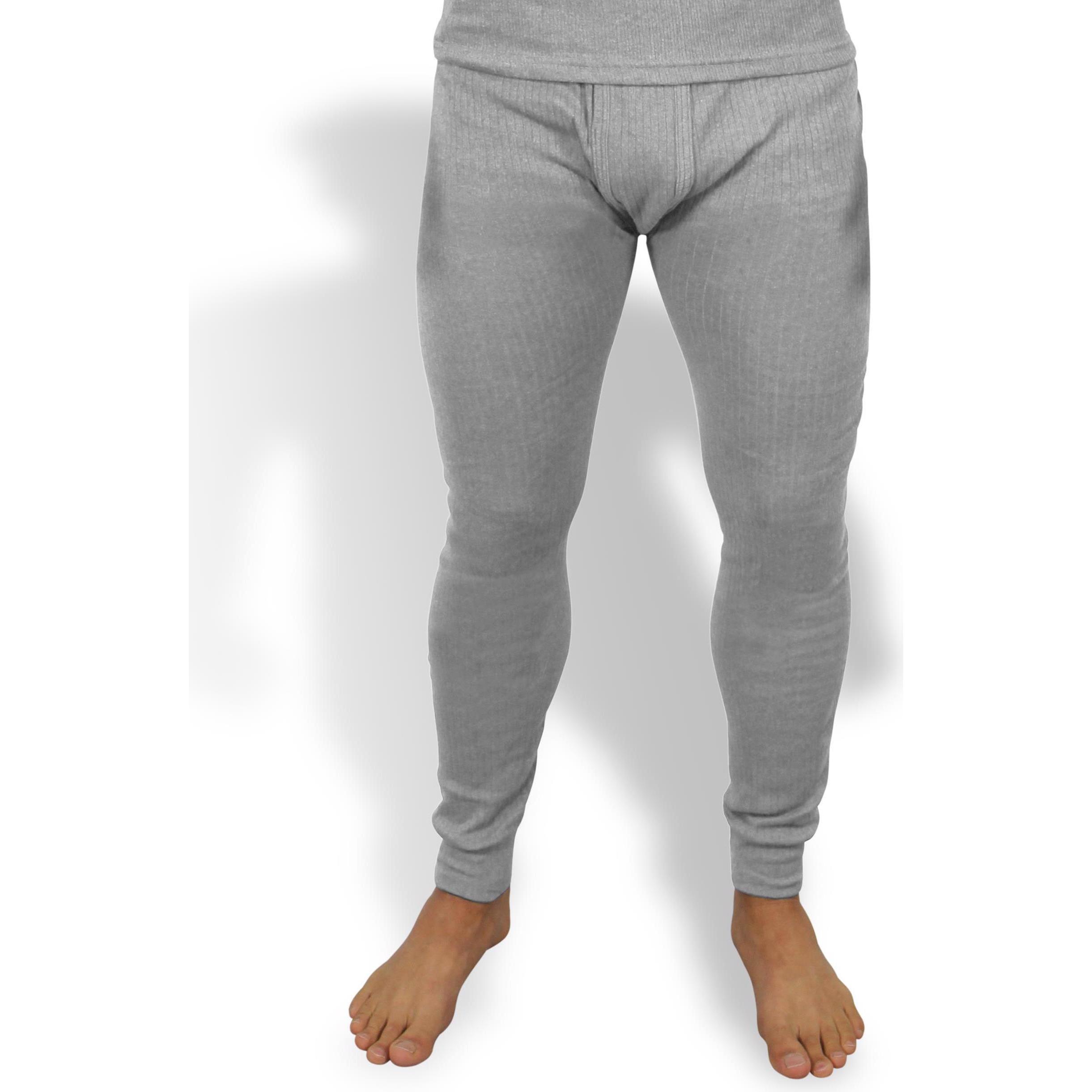 Normani, Herren, Funktionsunterhose, Herren Thermo-Unterhose (8, L), Grau, L, 8