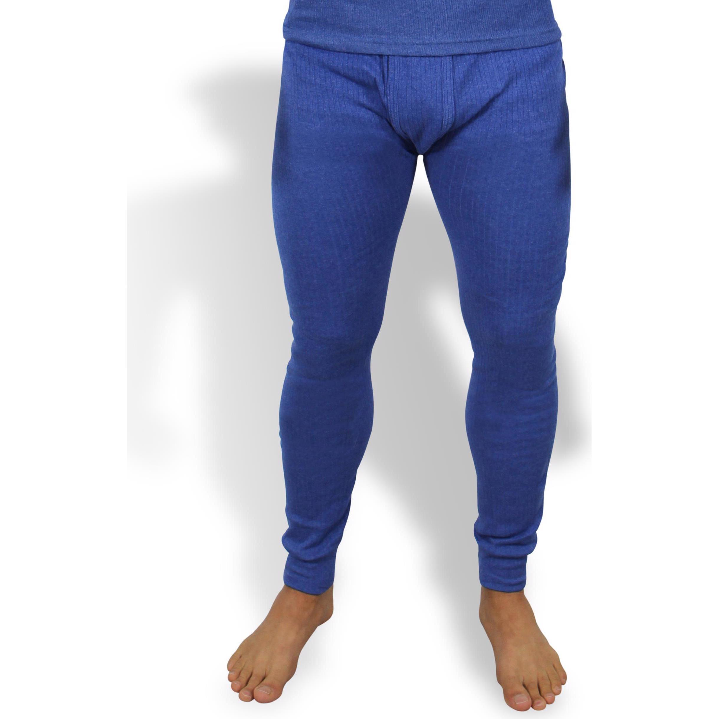 Normani, Herren, Funktionsunterhose, Herren Thermo-Unterhose (XL), Blau, XL