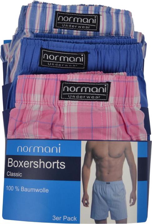 Immagine prodotto Normani Boxer 3 pezzi da uomo (S, confezione da 3)