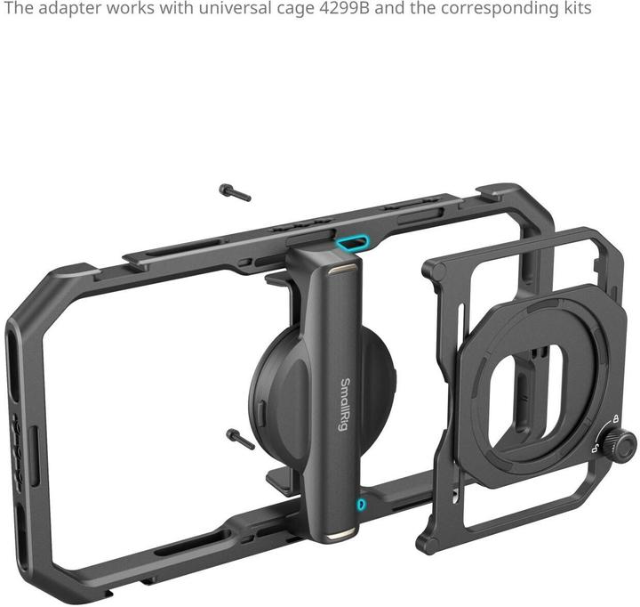 Produktbild SmallRig 4843 Attachable Filter Adapter for Universal Mobile Video Cage 67mm (For 4299B)