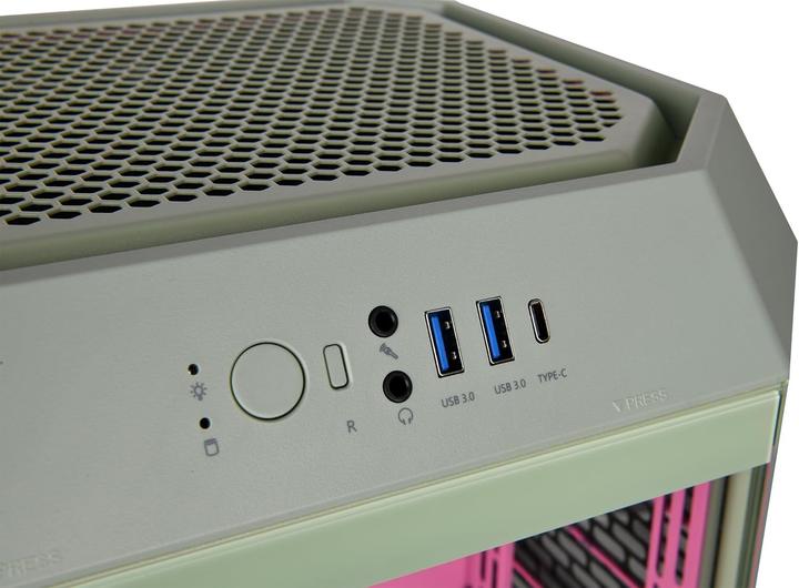 Produktbild Thermaltake TT The Tower 300 Matcha Plum (mATX, Mini-ITX)