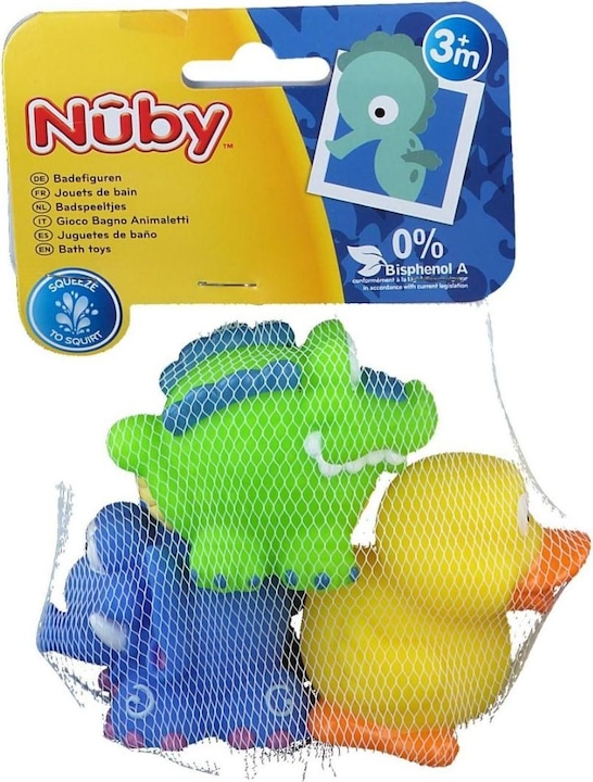 Produktbild Nuby Tiere (Krokodil, Ente, Elefant)