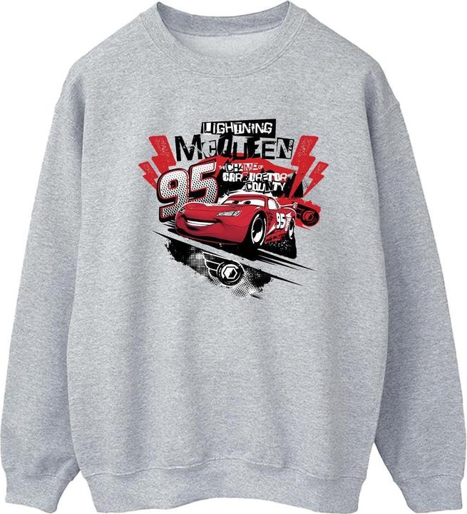 Produktbild Disney Cars Lightning McQueen Collage Sweatshirt (L)