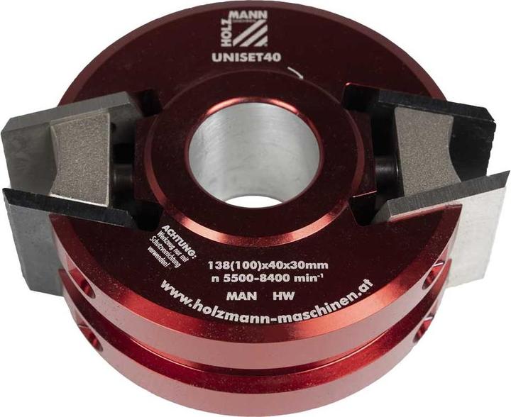 Actual product image Holzmann multi-purpose cutterhead/set