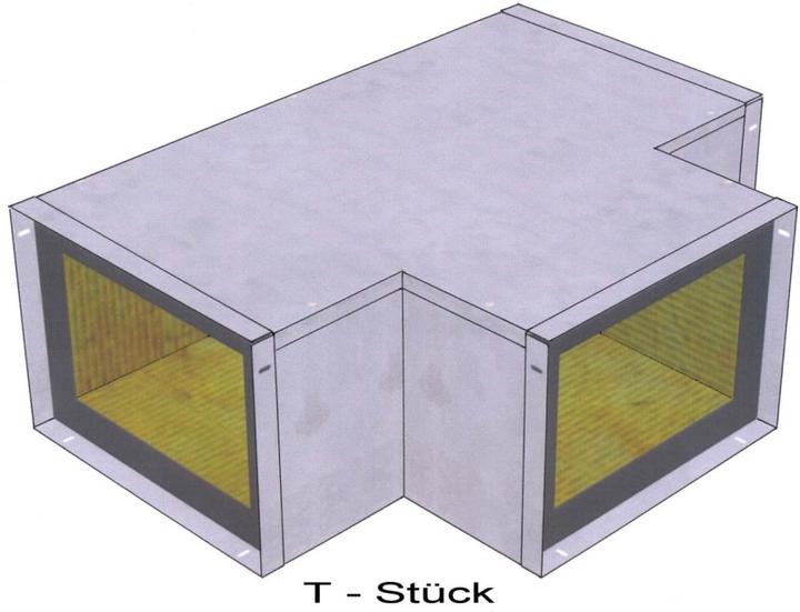 Actual product image Flamro Easy I 90/E 30-110x50 T-piece EY2203