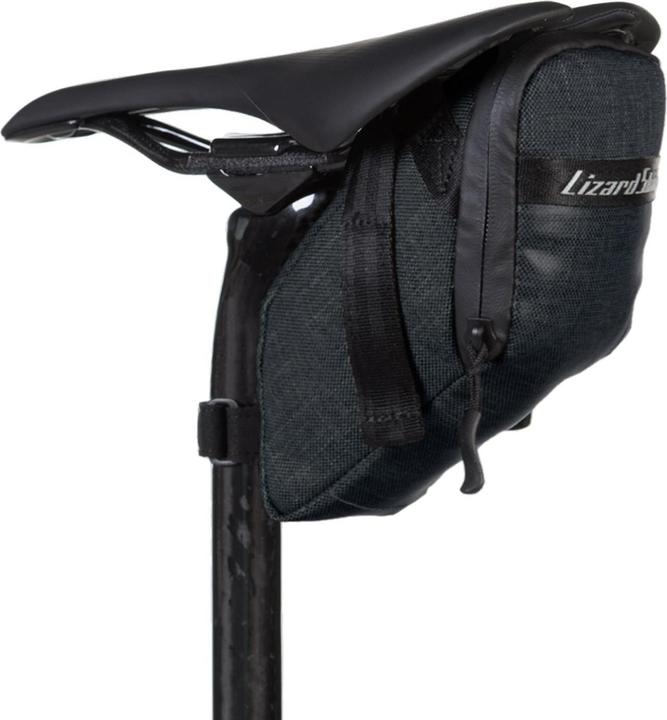 Actual product image Lizard Skins Saddle Bag MEGA CACHE X-Large Jet Black (1.10 l, Saddle bag)