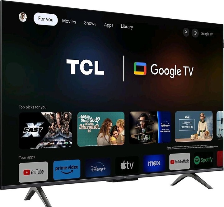 Produktbild TCL 43C655 (43", QLED, 4K, 2024)