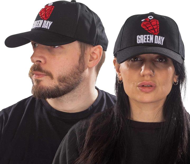 Actual product image Green Day Unisex Adult Grenade Logo Baseball Cap (One size)