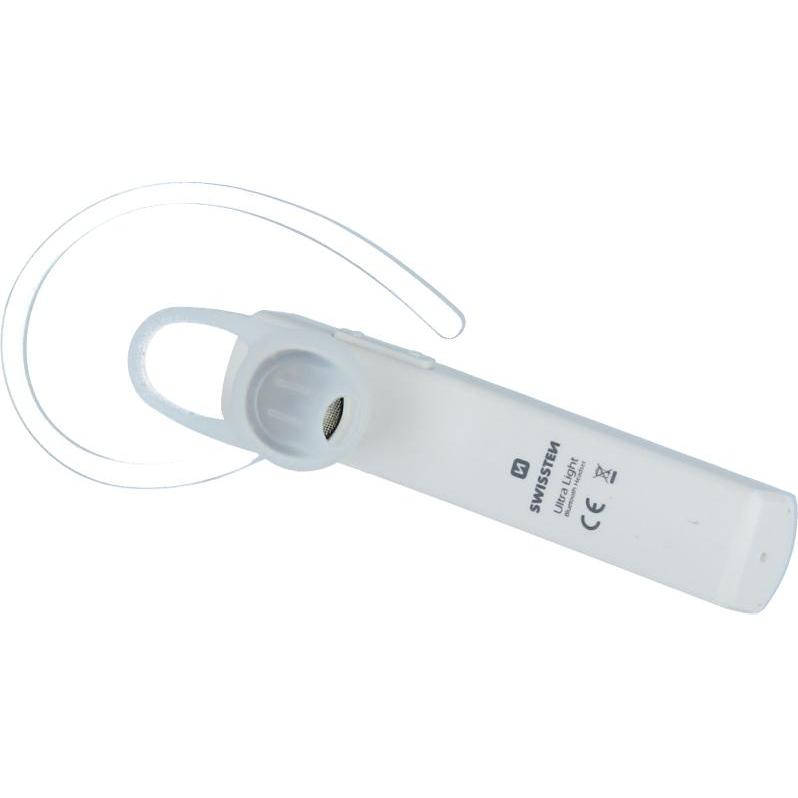 Thumbnail - Swissten Bluetooth Headset ULTRA LIGHT UL-9 (Kabellos), Kopfhörer, Weiss