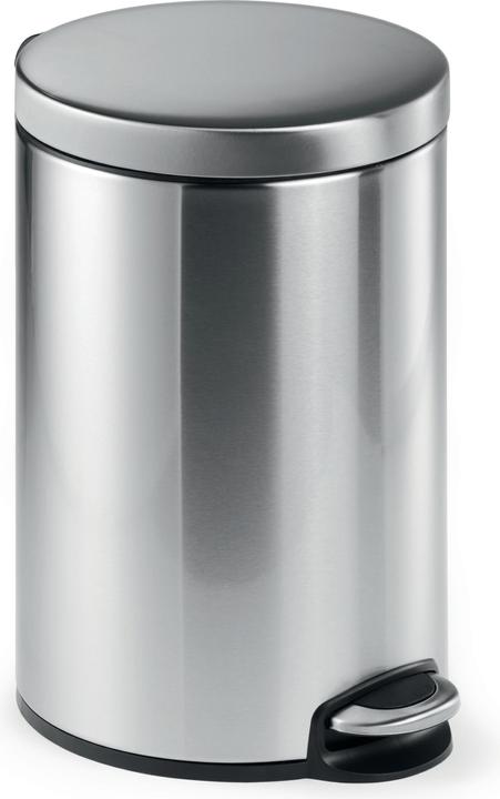 Durable Treteimer 12lt 340123 Edelstahl, 40cmx31cm (12 l)