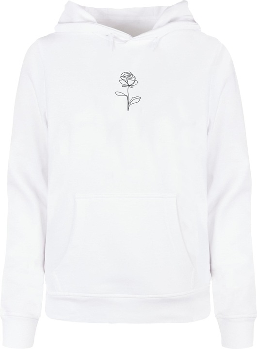 Produktbild Merchcode Ladies Rose Basic Hoody - 112777 (4XL)