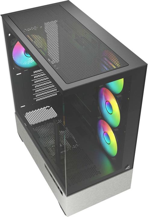 Image du produit Sharkoon AK7 ARGB (schwarz, Tempered Glass x 2) (ATX, mATX, Mini-ITX)