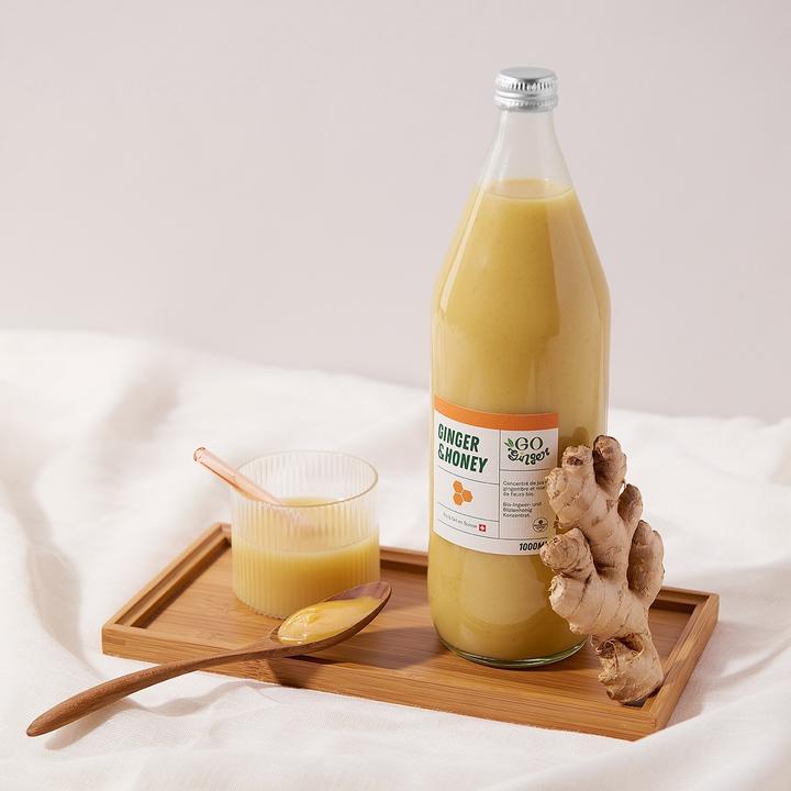 Actual product image GoGinger Ginger Concentrate - honey