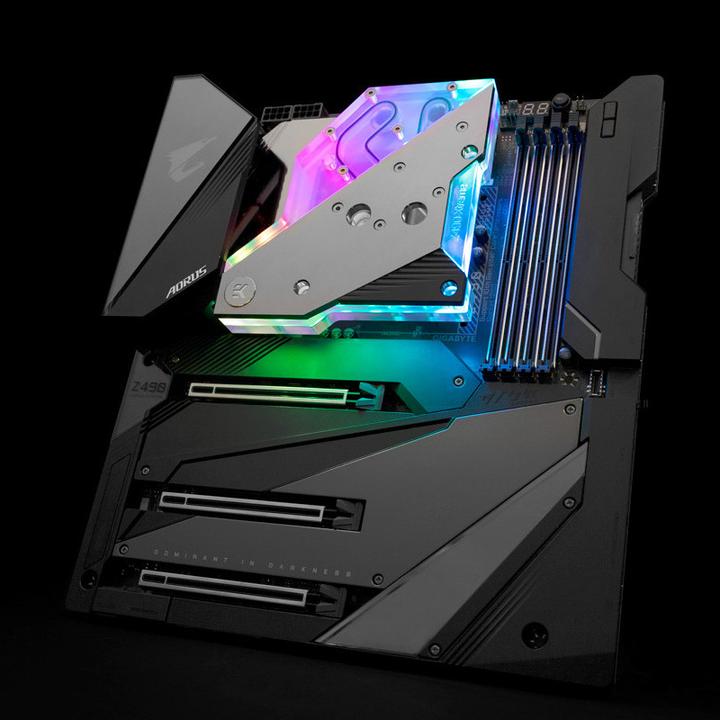 Produktbild EKWB EK-Quantum Momentum Aorus Z490 Xtreme D-RGB - Acryl