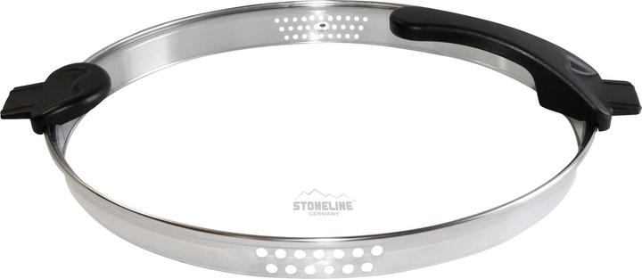 Stoneline FUTURE Strainer Glass Lid 28 cm (28 cm, Glass)